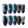 Jealousy - Purple/Black Sharp False Fingernails Artificial False Nails Tips Dark