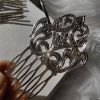 5 Pcs Retro Metal Side Comb Dunhuang Style Hairpin Bronze Topknot Hair Clip DIY Cosplay Hair Accessories Hair Pin