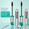 Large Brush Head Thick Mascara, 3D Fiber Curling Waterproof Non-smudge Mascara