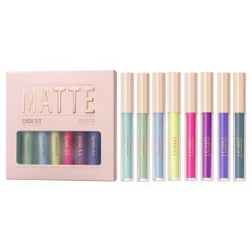 Matte Liquid Eyeshadow Liquid To Refine The Face (Option: QE2216C)