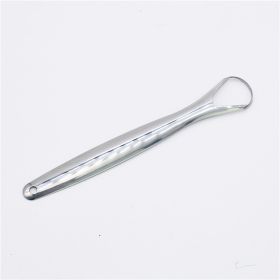 Stainless Steel Tongue Scraper Oral Care Tools (Option: Single Tongue Scraper)