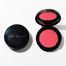 Blush Cream Matte Natural Nude Makeup Contouring Powder (Option: 3strawberry red)