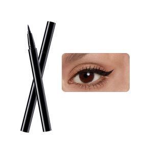 Long Lasting Black Liquid Eyeliner Pencil Ultra-Fine Felt-Tip Quick Drying Waterproof Formula Eye Liner Pen Women Eye Makeup (Color: Black)