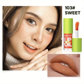 Color-changing Lipstick Jelly Lipstick Temperature-changing Lipstick Moisturizing Moisturizing Glossy Lipstick Lip Glaze Lip Primer (Color: #103)