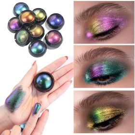 Chameleon Eyeshadow Palette , Gradient Color High Pigmented Eyeshadow Makeup Powder ( 9 Colors ) (Color: Style7)