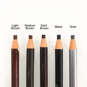 5pcs/Set Eyebrow Pencil Makeup Eyebrow Enhancers Cosmetic Art Waterproof Tint Stereo Types Coloured Beauty Tools Free Shipping (Color: 1 Per Color)