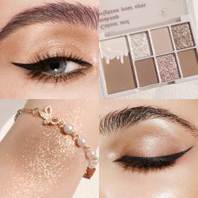 eyeshadow palette (Color: 01# Almond hazelnuts)