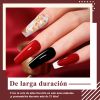 6 Colors Solid Cream Gel Nail Polish Canned Semi Permanent Varnish DIY Creamy Texture Painting Nail Art Solid UV Gel