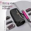 Travel Case Compatible for Dyson Airwrap Complete Styler and Attachments;  Portable Travel Organizer with Hideable Hanging Hook for Dyson Airwrap;  Cu