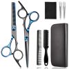 8 PCS Hair Cutting Scissors Kit, Professional Barber Shears Set With Hair Scissors Thinning Shears, Hair Cutting Shears Hair Cut Blending Salon Scisso