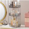 360¬∞ Rotating Makeup Organizer - DIY Adjustable Carousel Spinning Holder Rack - Large Capacity Cosmetic Storage Box